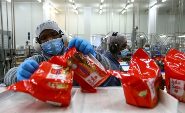 Fábrica da empresa brasileira BRF em Abu Dhabi, nos Emirados Árabes Unidos.